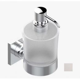 Дозатор для жидкого мыла, THG, Masque de Femme Smooth metal, шгв 73*126*162, цвет дозатора-никель