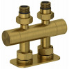 Вентиль, Сунержа, EU50, 2 х НР G 1/2" / 2 х НГ G 3/4", прямой, скрытый, цвет-латунь состаренная