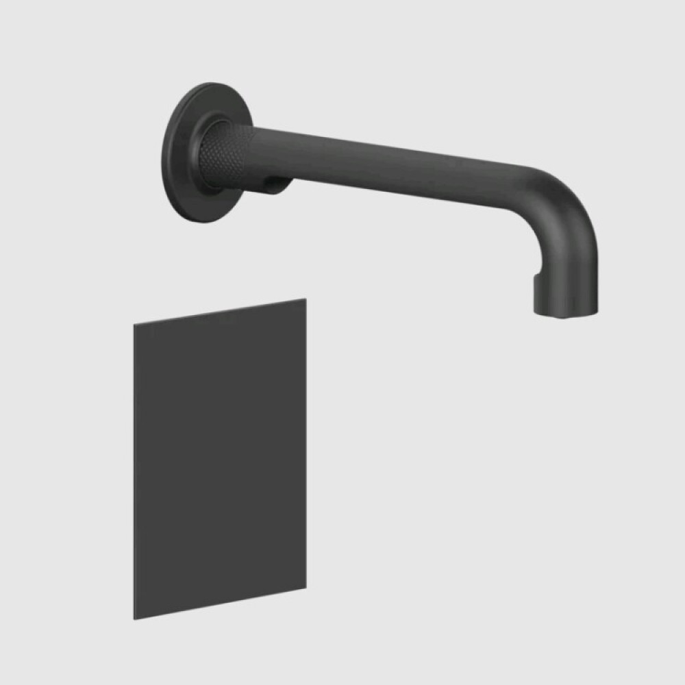 Смеситель для раковины, Gessi, Sensor Taps Inciso, цвет-черный матовый