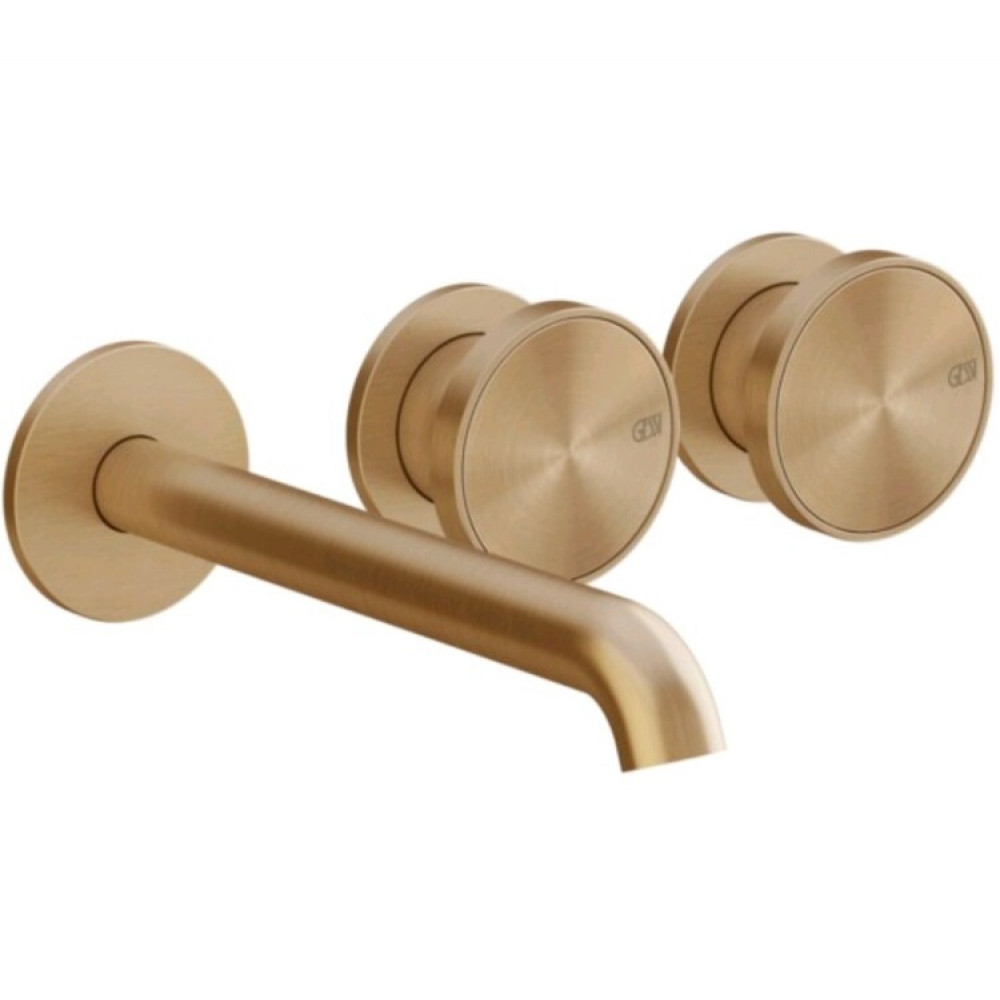 Смеситель для раковины, Gessi, Origini, цвет-Warm Bronze Brushed PVD