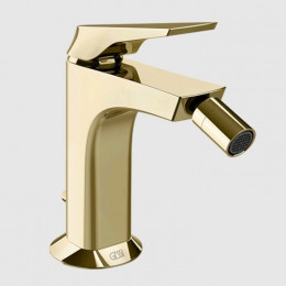 Смеситель для биде, Gessi, Ventaglio, цвет-Brass PVD