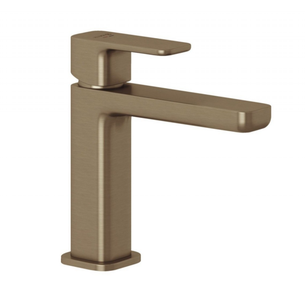 Смеситель для раковины, Kludi, Renon, цвет-бронза брашированная