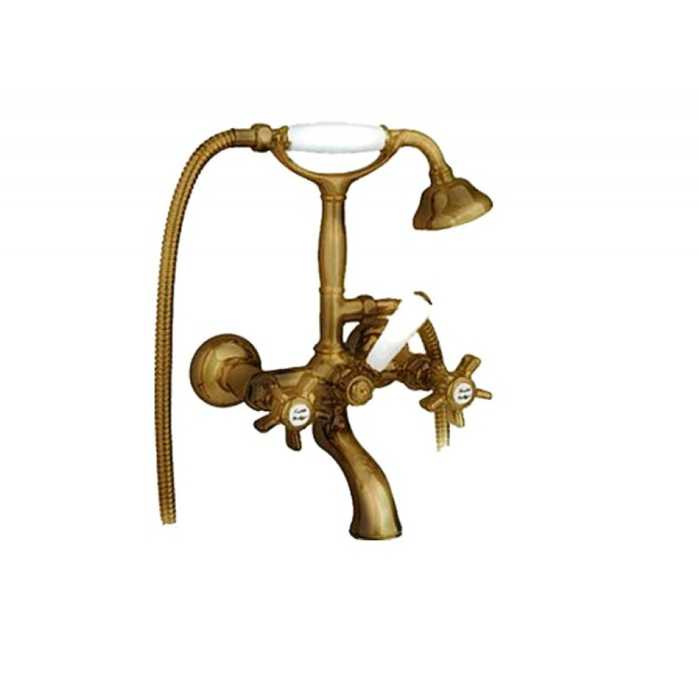 Смеситель для ванны и душа, Nicolazzi, D.Anglaises, цвет-бронза