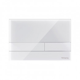 Клавиша смыва, TECE, TECEspring square, для унитаза, шгв 245*8*165, цвет-белый