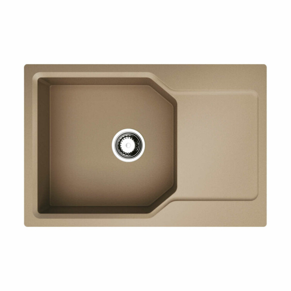 Мойка, OMOIKIRI, Yonaka, шгв 780*510*210, отверстия для смесителя-4 промаркированных, цвет-карамель