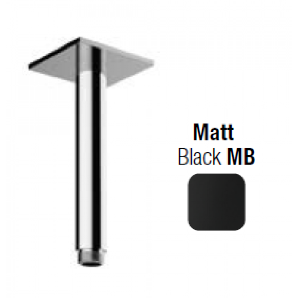 Держатель верхнего душа, Almar, Shower Arms, цвет-черный матовый (Товар заказной, возврату не подлежит)