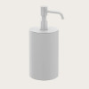 Дозатор для жидкого мыла, Gessi, Rilievo, шгв 75*97*194, цвет дозатора-белый матовый