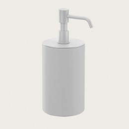 Дозатор для жидкого мыла, Gessi, Rilievo, шгв 75*97*194, цвет дозатора-белый матовый