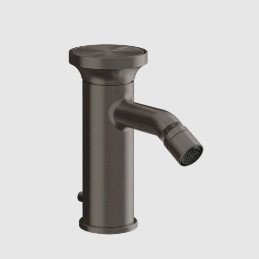 Смеситель для биде, Gessi, Origini, цвет-Black Metal Brushed PVD