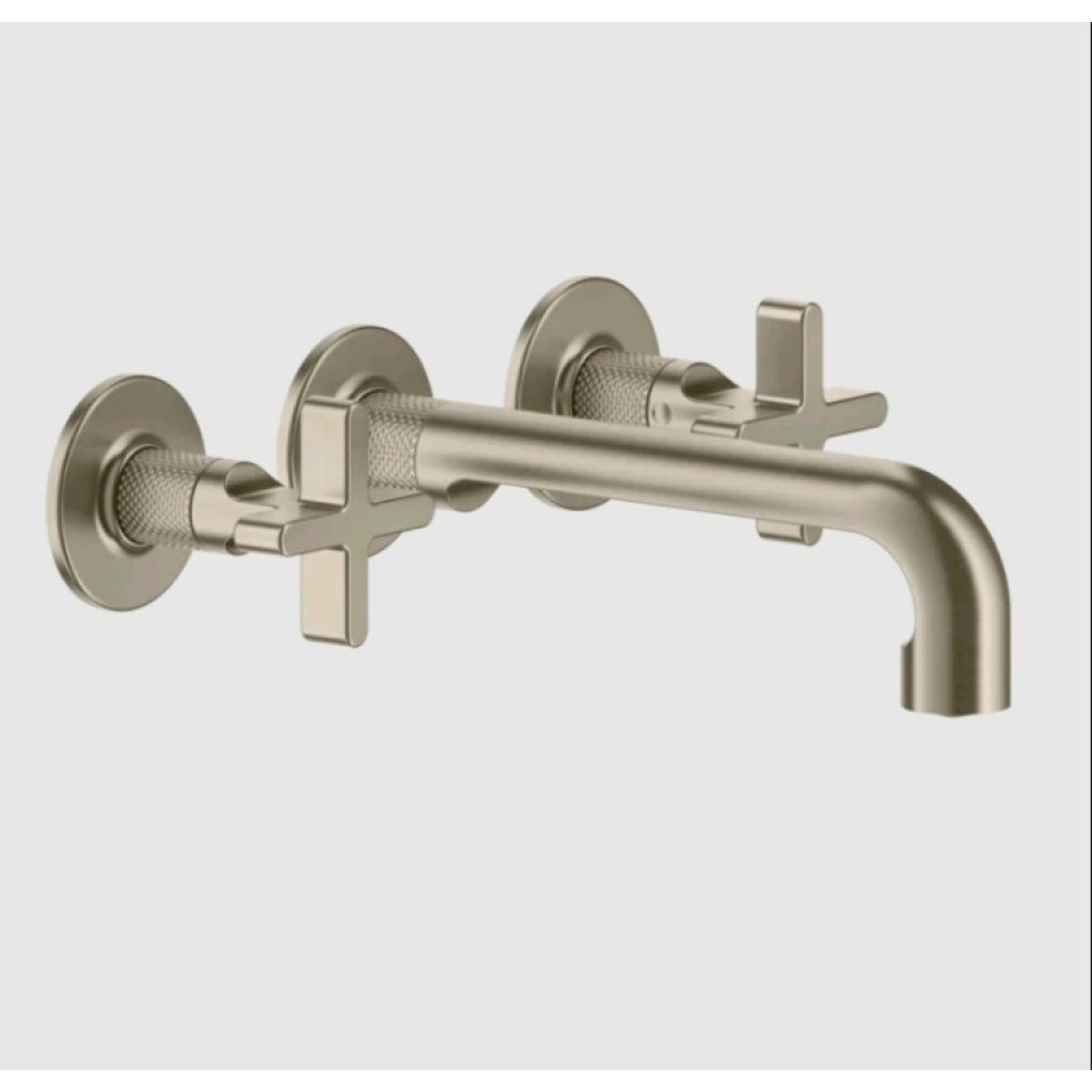 Смеситель для раковины, Gessi, Inciso, цвет-Finox Brushed Nickel