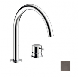 Смеситель для раковины, Almar, цвет-Gun Metal Brushed PVD (Товар заказной, возврату не подлежит)