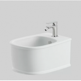 Биде, Artceram, Atelier, подвесной, шг 375*525, цвет-черный (Glossy Black, Nero lucido)