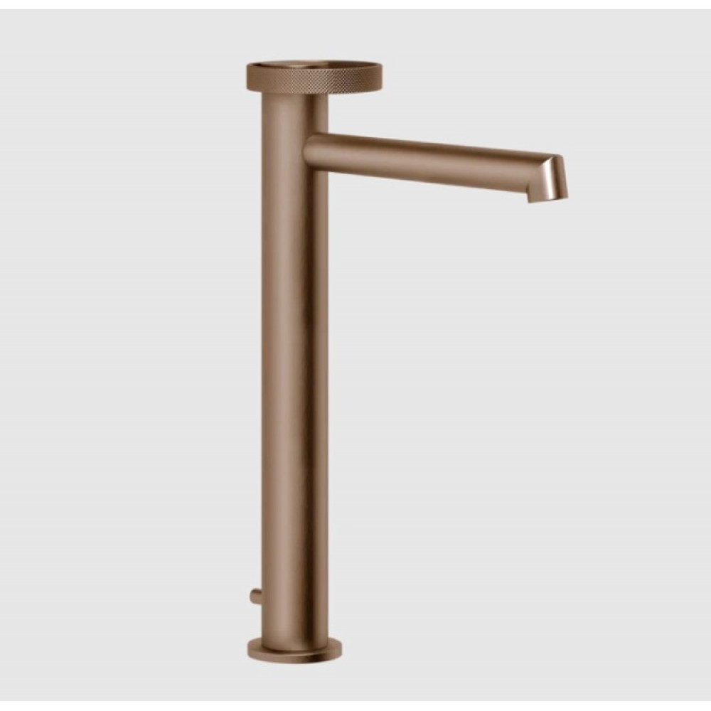 Смеситель для раковины, Gessi, Anello, цвет-Copper Brushed PVD