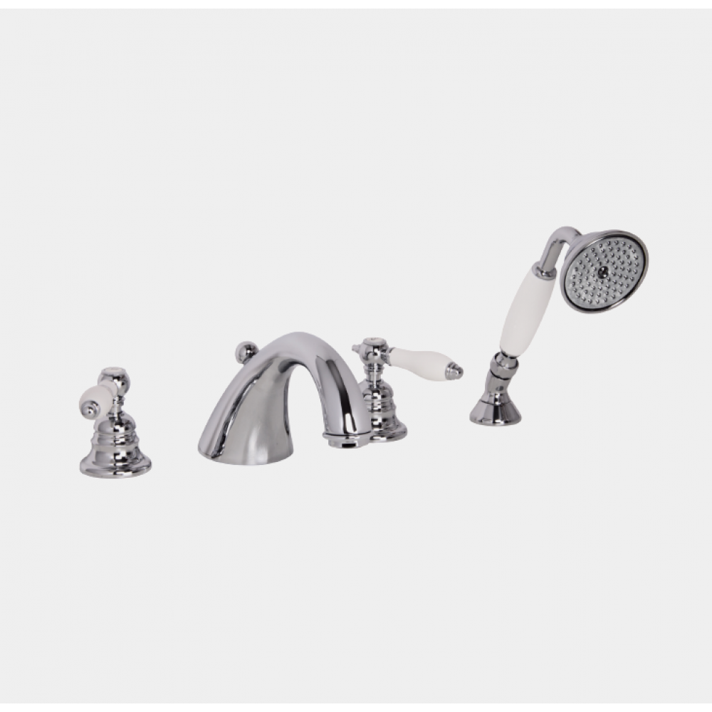 Смеситель для ванны и душа, Fima Carlo Frattini, Herend, цвет-золото