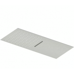 Верхний душ, Quadro design, цвет-сталь брашированная