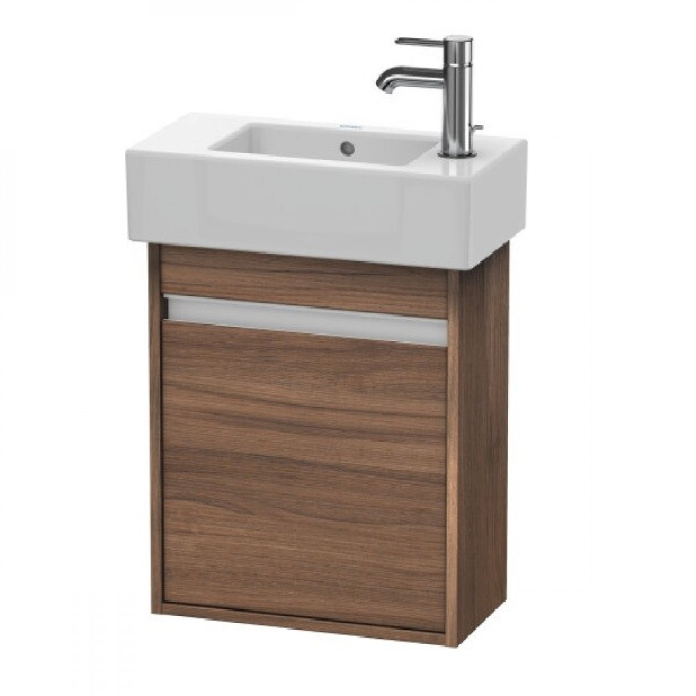 Тумба под раковину, Duravit, Ketho, шгв 450*225*550, раковина-необходимо заказать, цвет-орех натуральный