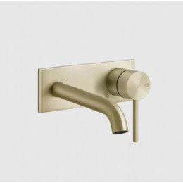 Смеситель для раковины, Gessi, 316 Flessa, цвет-Brushed Brass PVD
