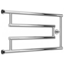 Полотенцесушитель, Сунержа, High-Tech model G+, шгв 660*65-80*348, вертикальное слева/справа, цвет-сталь (без покрытия)