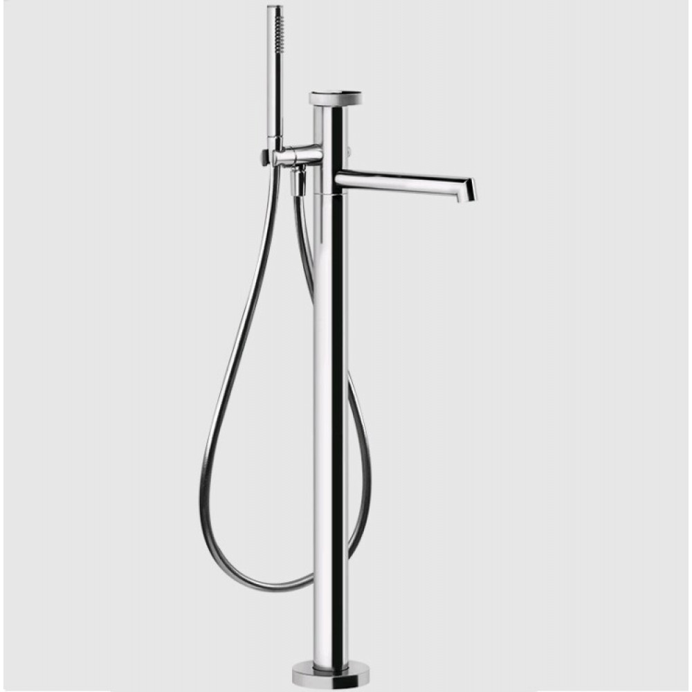 Смеситель для ванны и душа, Gessi, Anello, цвет-хром