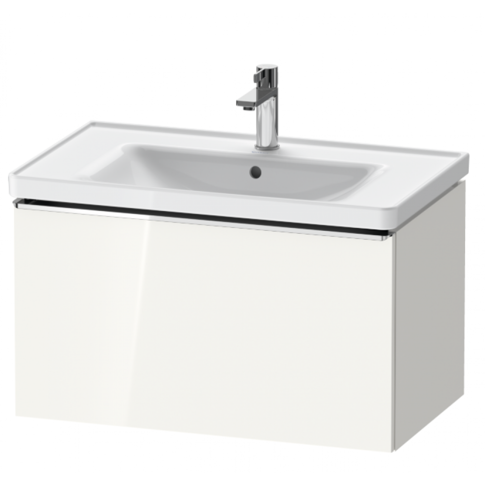 Тумба под раковину, Duravit, D-Neo, шгв 784*440*452, раковина-необходимо заказать, цвет-White High Gloss