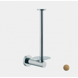 Держатель запасного рулона бумаги, Fima Carlo Frattini, Accessori, шгв 70*70*145, цвет-бронза брашированная янтарная