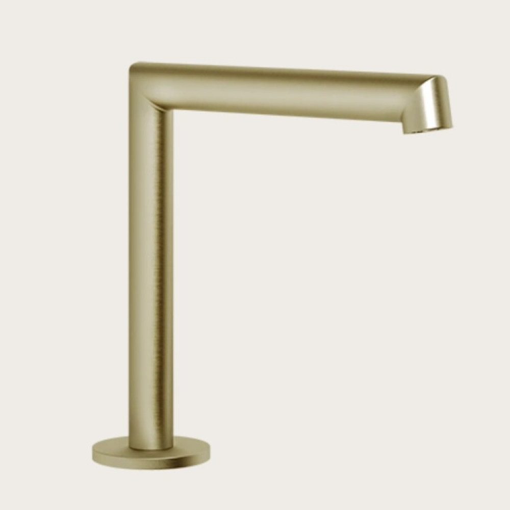 Излив, Gessi, Anello, цвет-Brushed Brass PVD