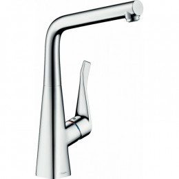 Смеситель для кухни, Hansgrohe, Metris M71, Eco, цвет-хром