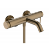 Смеситель для ванны и душа, Hansgrohe, Tecturis S, цвет-бронза шлифованная