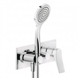 Смеситель для душа, Gessi, Rilievo, на 2 потребителя, цвет-хром