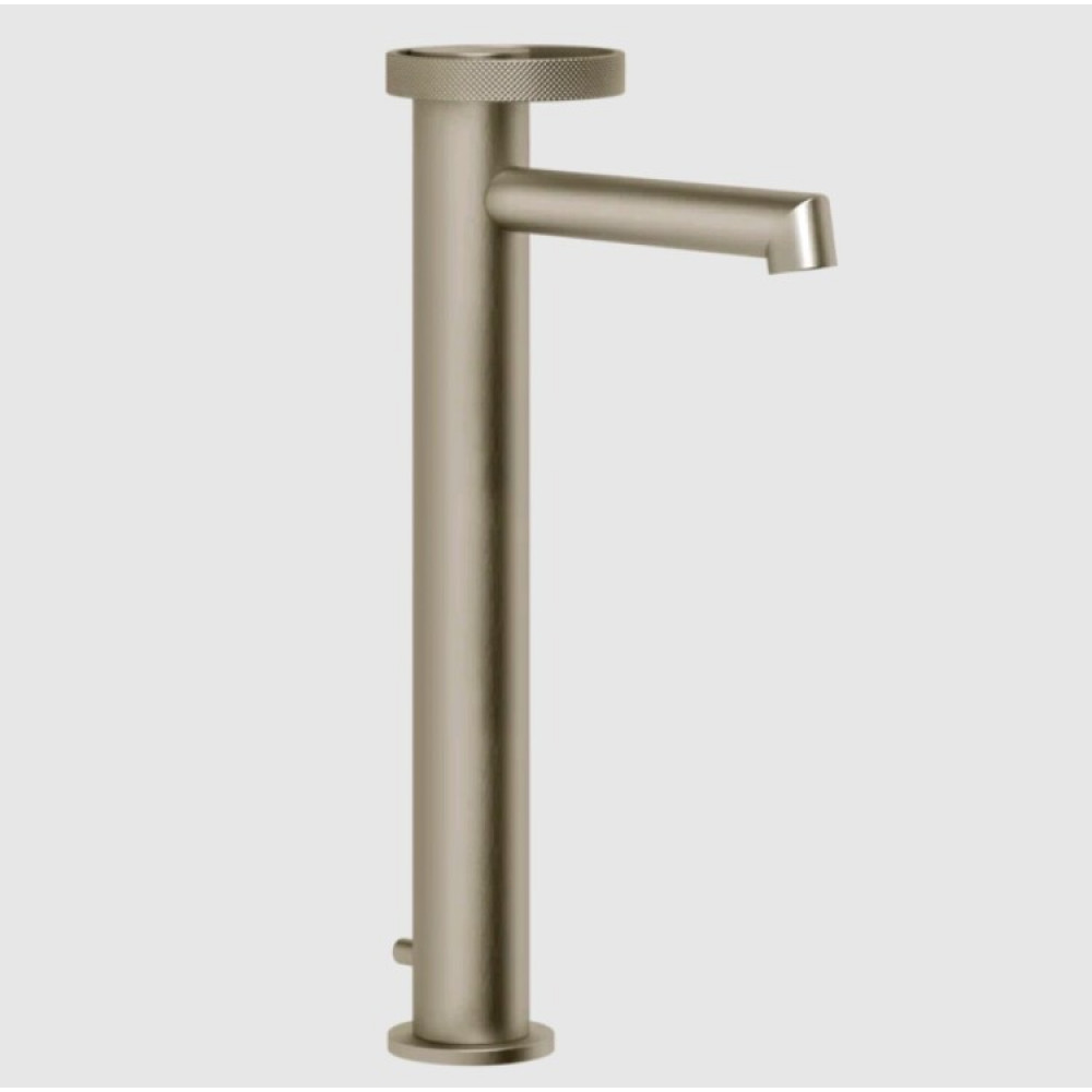 Смеситель для раковины, Gessi, Anello, цвет-Finox Brushed Nickel