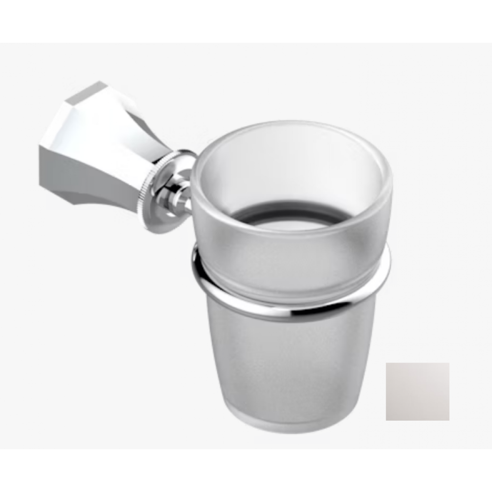 Стакан, THG, Art Deco Crystal, шгв 75*144*100, цвет-никель