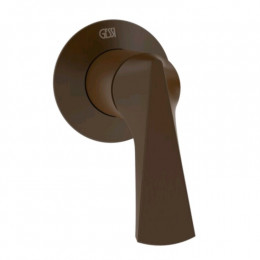 Смеситель для душа, Gessi, Ventaglio, на 1 потребитель, цвет-Dark Bronze  (старый арт. 72109/845)