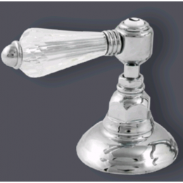 Вентиль, Nicolazzi, Cristallo Liberty, запорный, 3/4", цвет-хром