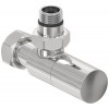 Вентиль, Сунержа, G 1/2" НР х G 3/4" НГ, угловой, цилиндр, цвет-сталь без покрытия