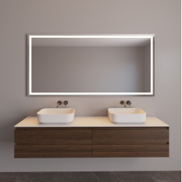 Зеркало, MOBO, Prime, прямоугольное, шгв 600*34*900, с подсветкой