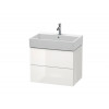 Тумба под раковину, Duravit, L-Cube, шгв 684*459*544, раковина-необходимо заказать, цвет-белый глянцевый