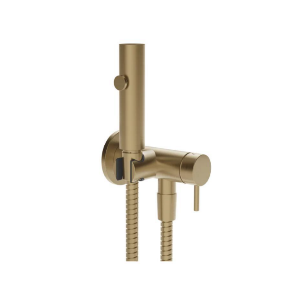 Гигиенический душ, Gessi, Inciso, цвет-Warm Bronze Brushed PVD
