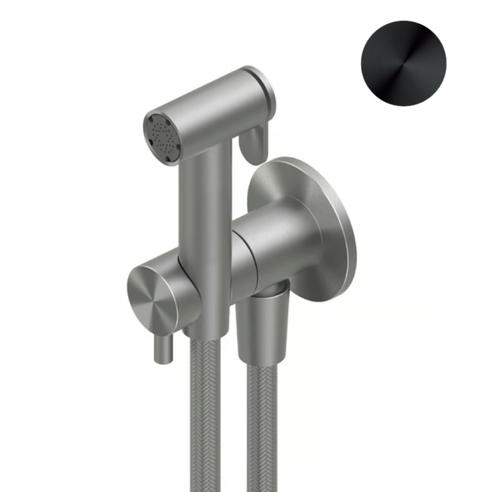 Гигиенический душ, Quadro design, Complements, цвет-золото черное (Black gold)