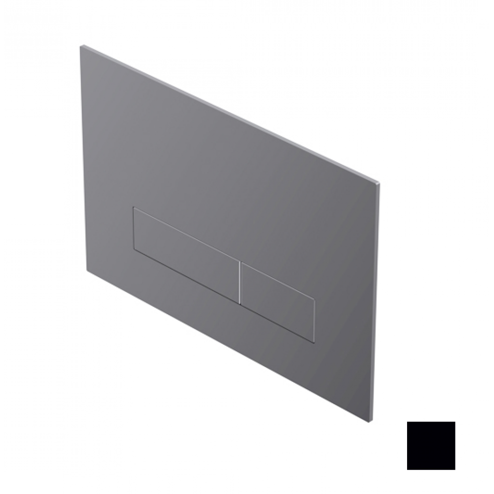 Клавиша смыва, Ritmonio, для унитаза, шгв 245*3*160, цвет-черный