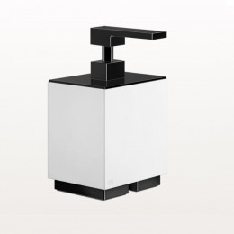 Дозатор для жидкого мыла, Gessi, Rettangolo, шгв 105*118*193, цвет дозатора-Black Metal PVD