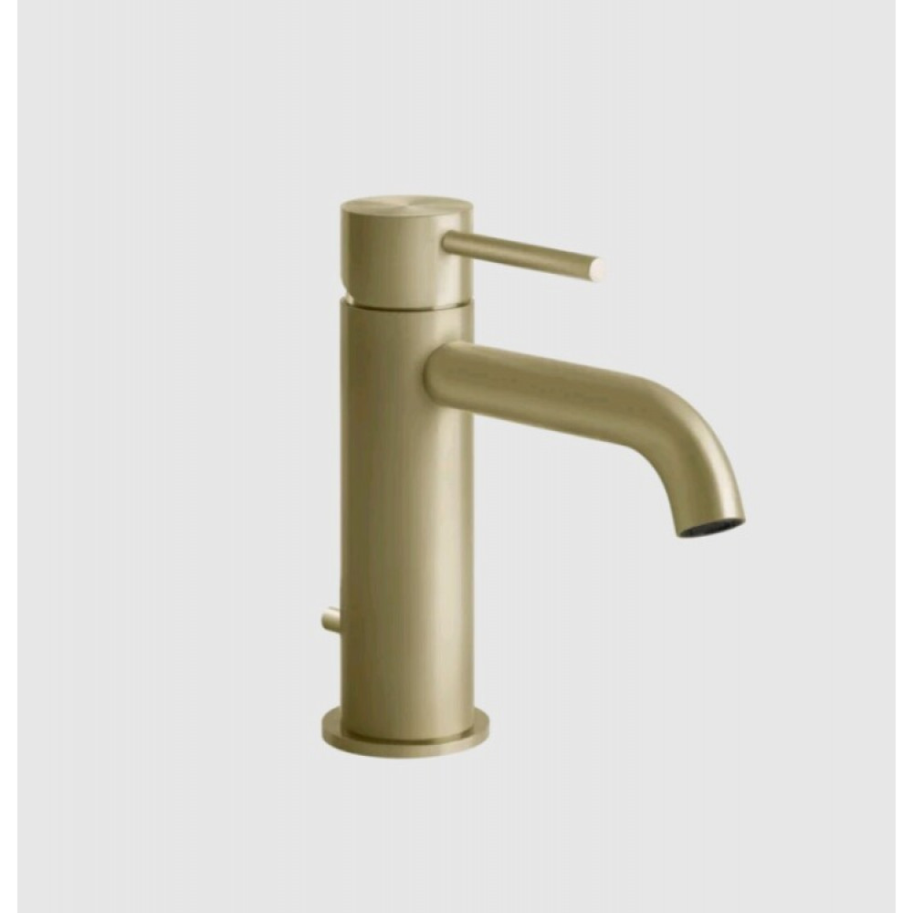 Смеситель для раковины, Gessi, 316 Flessa, цвет-Brushed Brass PVD
