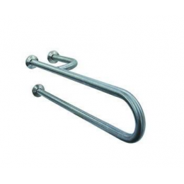 Поручень, Nofer, г 600, правый, цвет-сталь матовая