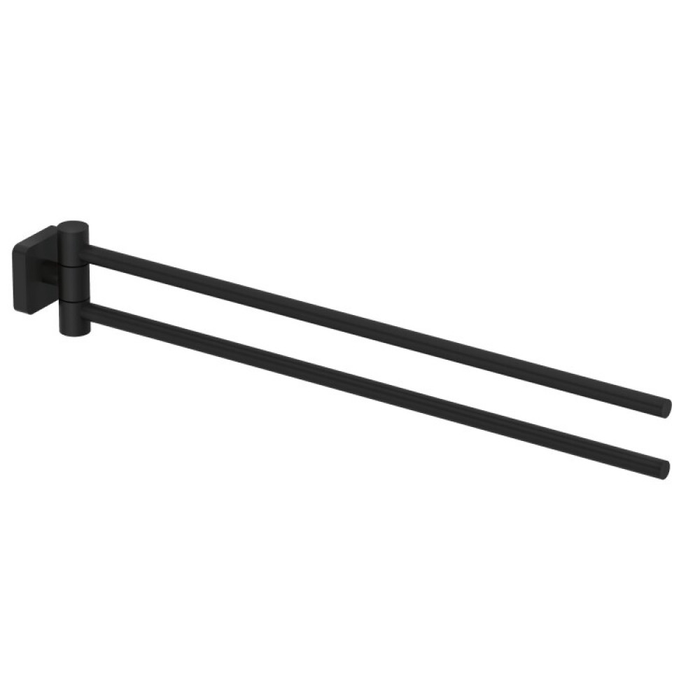 Полотенцедержатель, Kludi, VELA S, шгв 441*18*68, цвет-черный матовый