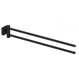 Полотенцедержатель, Kludi, VELA S, шгв 441*18*68, цвет-черный матовый