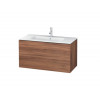 Тумба под раковину, Duravit, L-Cube, шгв 1020*481*550, раковина-необходимо заказать, цвет-орех натуральный