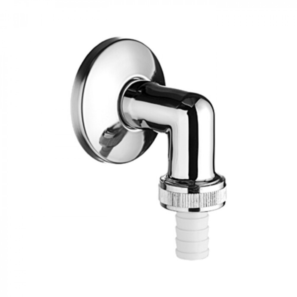 Соединительный уголок, Schell, 1/2", цвет-хром