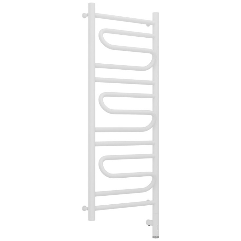 Полотенцесушитель, Сунержа, Элегия 3.0, шгв 432*120*1124, нижнее справа, МЭМ, цвет-белый матовый