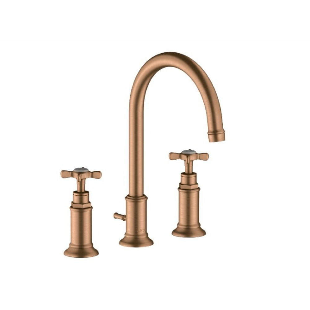Смеситель для раковины, Hansgrohe, Axor Montreux, цвет-шлифованная бронза