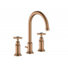 Смеситель для раковины, Hansgrohe, Axor Montreux, цвет-шлифованная бронза