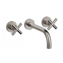 Смеситель для раковины, Dornbracht, Tara, цвет-платина матовая